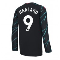 Manchester City Erling Haaland #9 Kolmaspaita 2023-24 Pitkähihainen